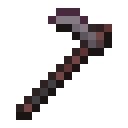Minecraft Netherite Hoe item icon (latest, transparent PNG)