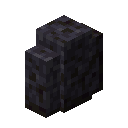 Minecraft Polished Blackstone Wall item icon (latest, transparent PNG)