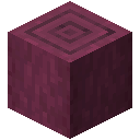 Minecraft Stripped Crimson Stem item icon (latest, transparent PNG)