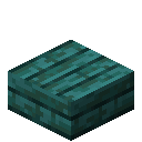 Minecraft Warped Slab item icon (latest, transparent PNG)