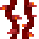 Minecraft Weeping Vines item icon (latest, transparent PNG)