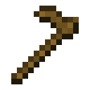 Minecraft Wooden Hoe item icon (latest, transparent PNG)