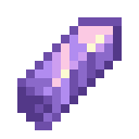 Minecraft Amethyst Shard item icon (latest, transparent PNG)