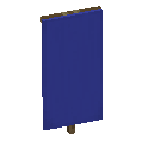 Minecraft Blue Banner item icon (latest, transparent PNG)