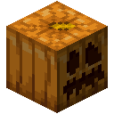 Minecraft Carved Pumpkin item icon (latest, transparent PNG)