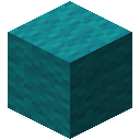 Minecraft Cyan Wool item icon (latest, transparent PNG)