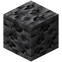 Minecraft Deepslate Coal Ore item icon (latest, transparent PNG)