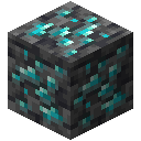 Minecraft Deepslate Diamond Ore item icon (latest, transparent PNG)