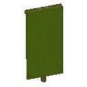 Minecraft Green Banner item icon (latest, transparent PNG)