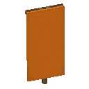 Minecraft Orange Banner item icon (latest, transparent PNG)