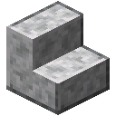 Minecraft Polished Diorite Stairs item icon (latest, transparent PNG)