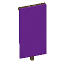 Minecraft Purple Banner item icon (latest, transparent PNG)