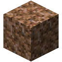 Minecraft Rooted Dirt item icon (latest, transparent PNG)