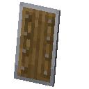Minecraft Shield item icon (latest, transparent PNG)