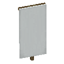 Minecraft White Banner item icon (latest, transparent PNG)