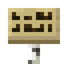 Minecraft Birch Sign item icon (latest, transparent PNG)