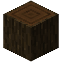 Minecraft Dark Oak Log item icon (latest, transparent PNG)