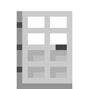 Minecraft Iron Door item icon (latest, transparent PNG)