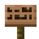 Minecraft Jungle Sign item icon (latest, transparent PNG)