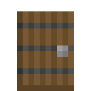 Minecraft Spruce Door item icon (latest, transparent PNG)