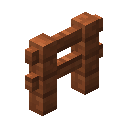Minecraft Acacia Fence item icon (latest, transparent PNG)