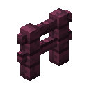 Minecraft Crimson Fence item icon (latest, transparent PNG)