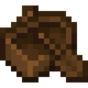 Minecraft Dark Oak Boat item icon (latest, transparent PNG)
