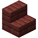 Minecraft Mangrove Stairs item icon (latest, transparent PNG)