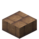 Minecraft Mud Brick Slab item icon (latest, transparent PNG)