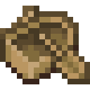 Minecraft Oak Boat item icon (latest, transparent PNG)