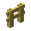 Minecraft Bamboo Fence item icon (latest, transparent PNG)