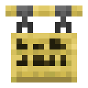 Minecraft Bamboo Hanging Sign item icon (latest, transparent PNG)