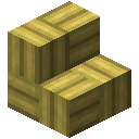 Minecraft Bamboo Mosaic Stairs item icon (latest, transparent PNG)