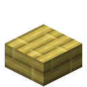 Minecraft Bamboo Slab item icon (latest, transparent PNG)