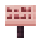 Minecraft Cherry Sign item icon (latest, transparent PNG)