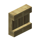 Minecraft Birch Shelf item icon (latest, transparent PNG)
