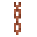 Minecraft Copper Chain item icon (latest, transparent PNG)