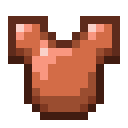 Minecraft Copper Chestplate item icon (latest, transparent PNG)
