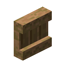 Minecraft Jungle Shelf item icon (latest, transparent PNG)
