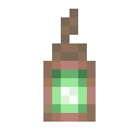Minecraft Waxed Exposed Copper Lantern item icon (latest, transparent PNG)