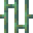 Minecraft Waxed Weathered Copper Bars item icon (latest, transparent PNG)