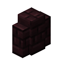 Minecraft Nether Brick Wall item icon (latest, transparent PNG)