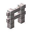 Minecraft Pale Oak Fence item icon (latest, transparent PNG)