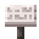 Minecraft Pale Oak Sign item icon (latest, transparent PNG)