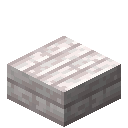 Minecraft Pale Oak Slab item icon (latest, transparent PNG)