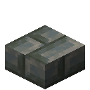 Minecraft Tuff Brick Slab item icon (latest, transparent PNG)
