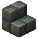 Minecraft Tuff Brick Stairs item icon (latest, transparent PNG)