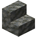Minecraft Tuff Stairs item icon (latest, transparent PNG)