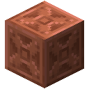 Minecraft Waxed Chiseled Copper item icon (latest, transparent PNG)
