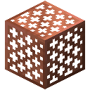Minecraft Waxed Copper Grate item icon (latest, transparent PNG)